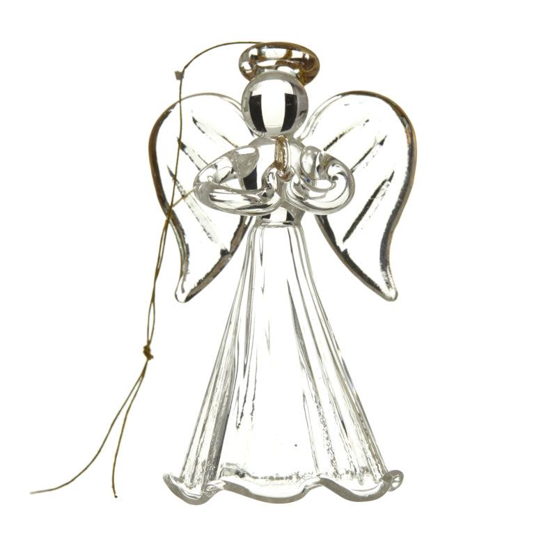 Small Fluted Dress Angel In Prayer