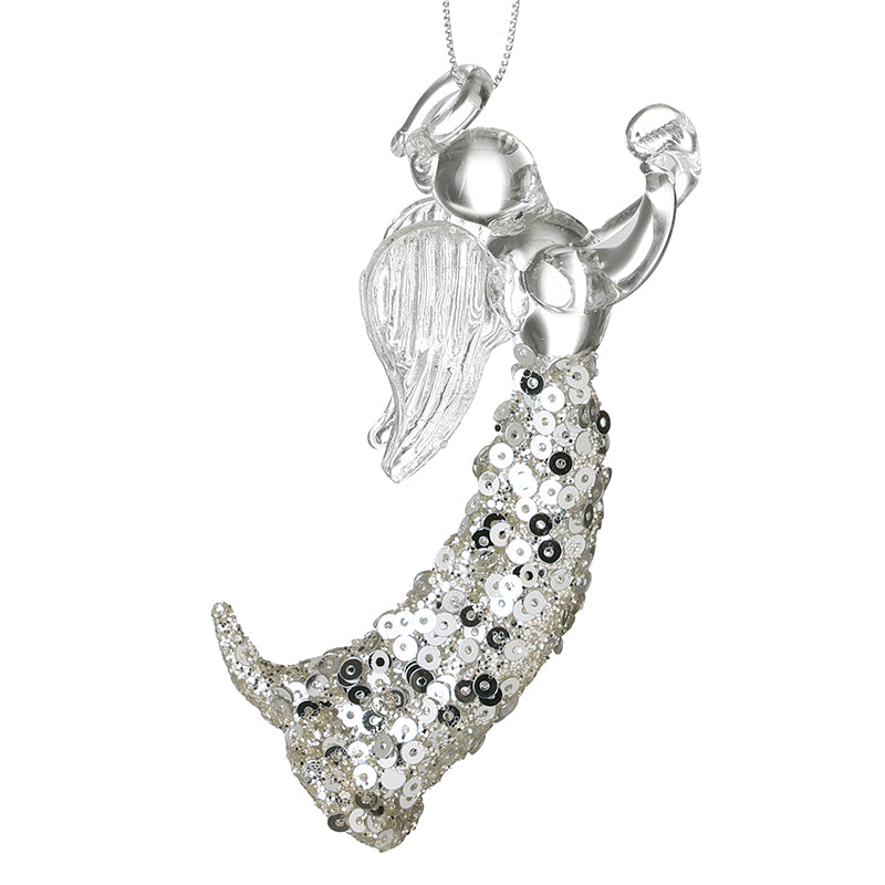 HANGING GLASS SEQUIN SKIRT ANGEL