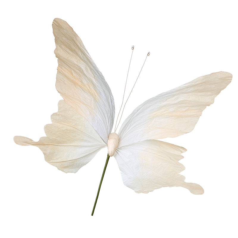 Pale Pink Paper Butterfly