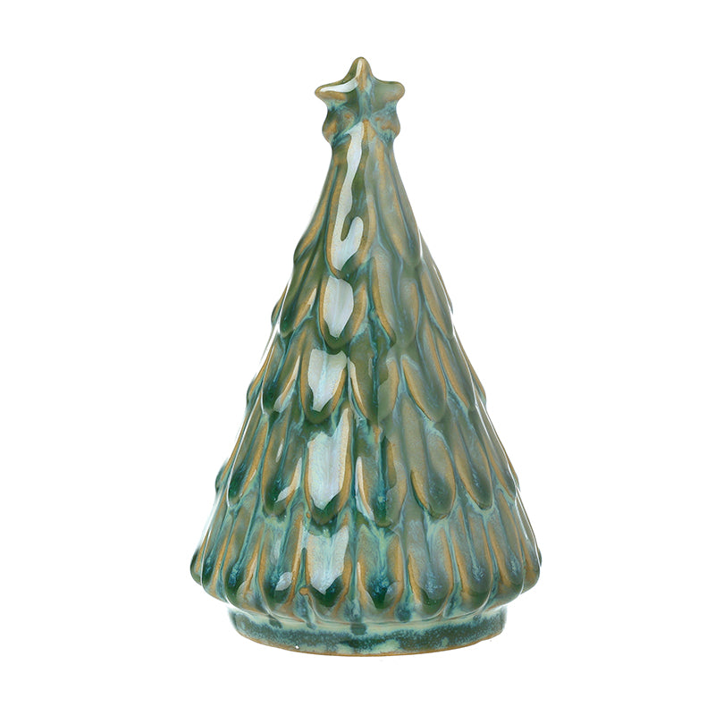PORCELAIN GREEN TREE DECO