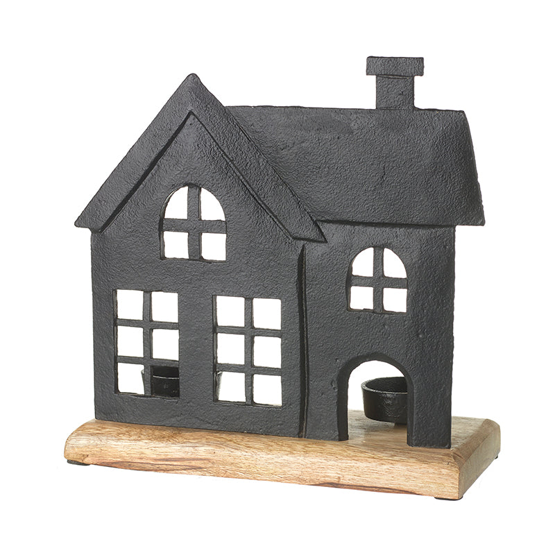 Black House T Light Holder