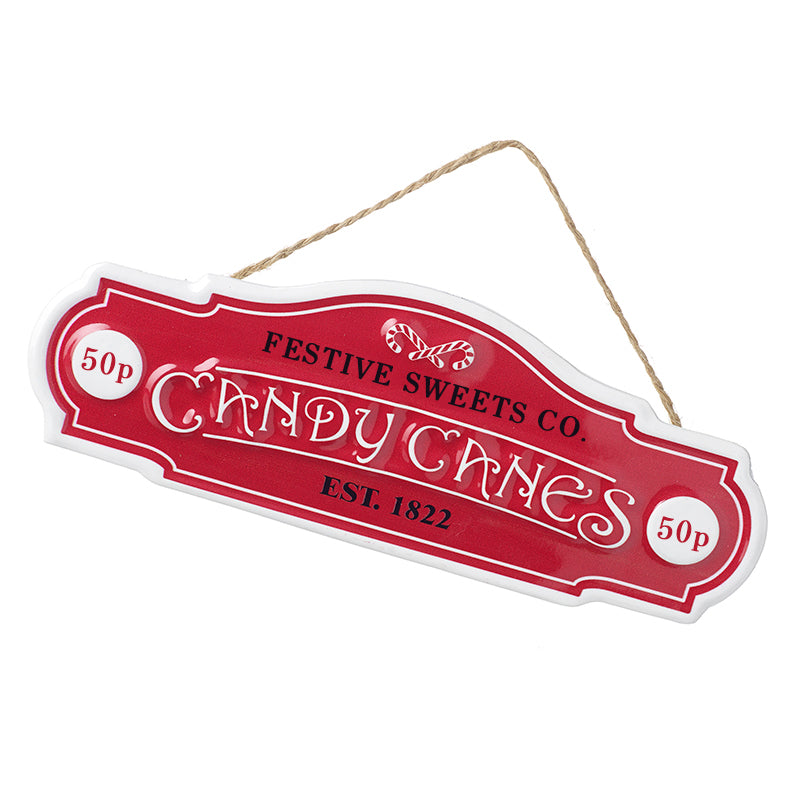 Candy Canes Sign