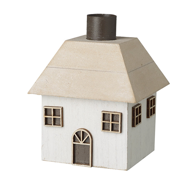 White House With Metal Chimney