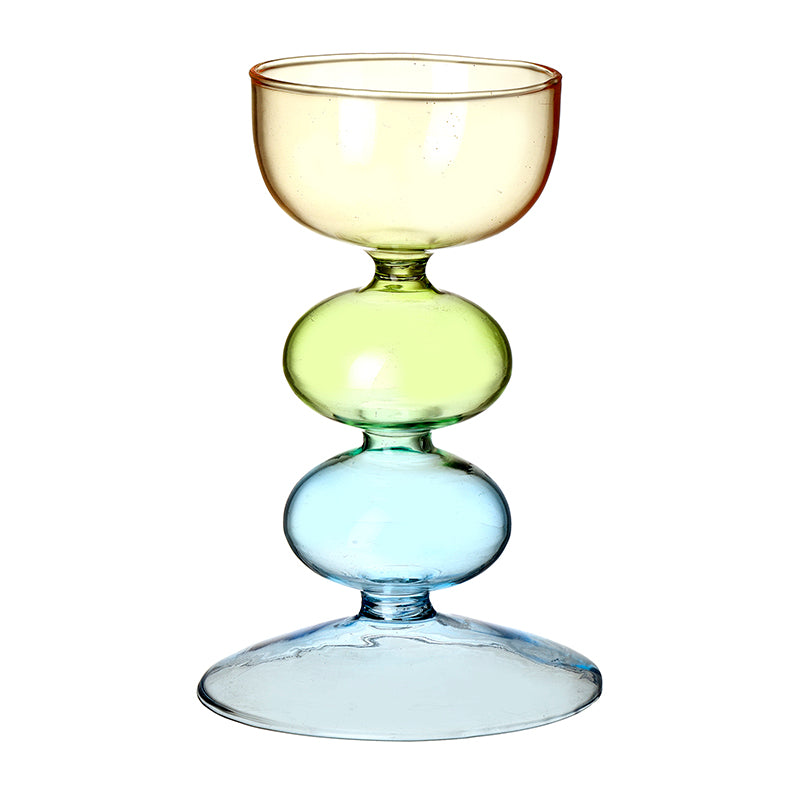 Glass Candle Holder