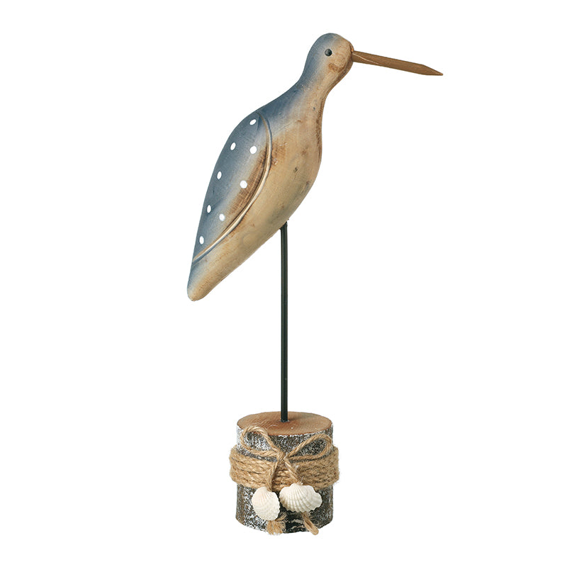 Large Wooden Seaside Bird