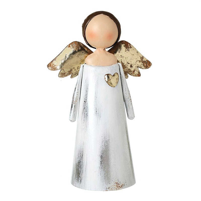 METAL ANGEL GOLD HEART DRESS
