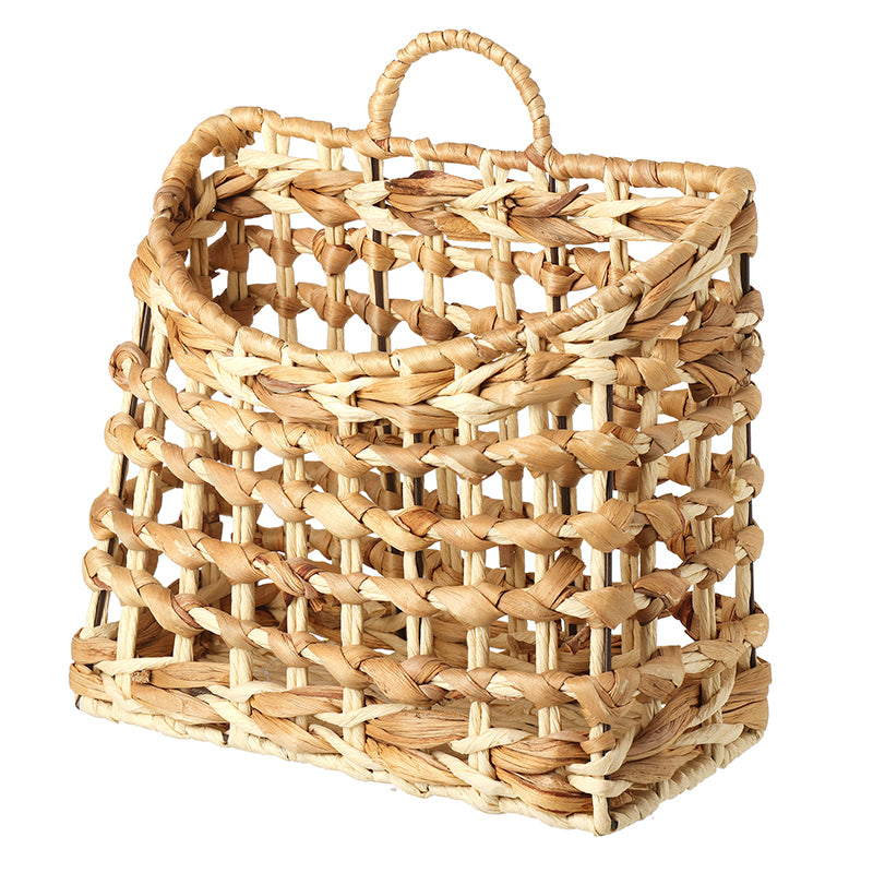 Large Straw Basket With Handle