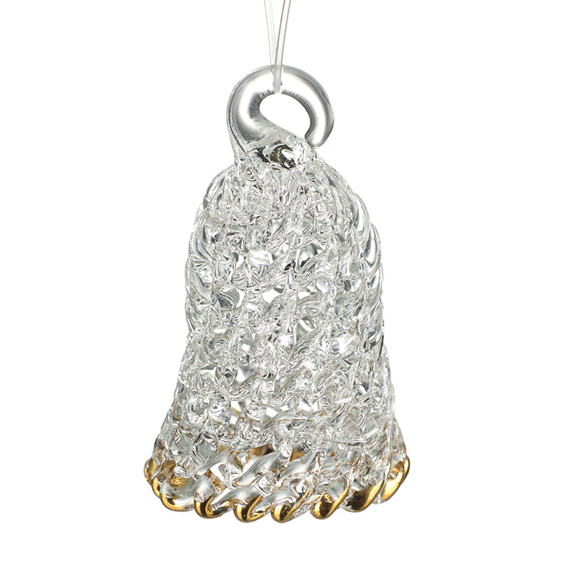 Spun Glass Bell Hanger Dec