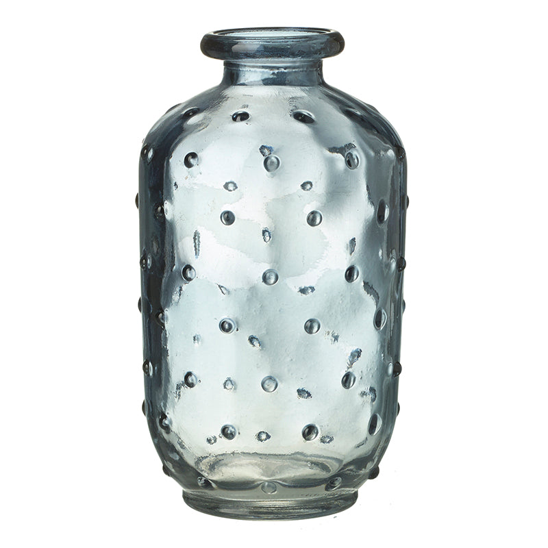 Tall Glass Mottled Bottle