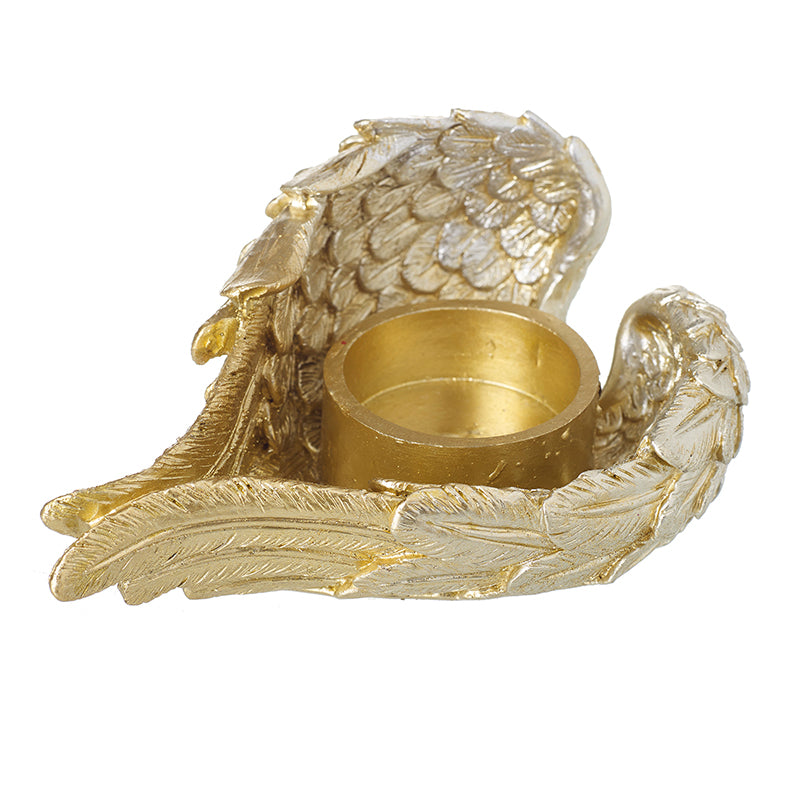 Golden Wings T Light Holder