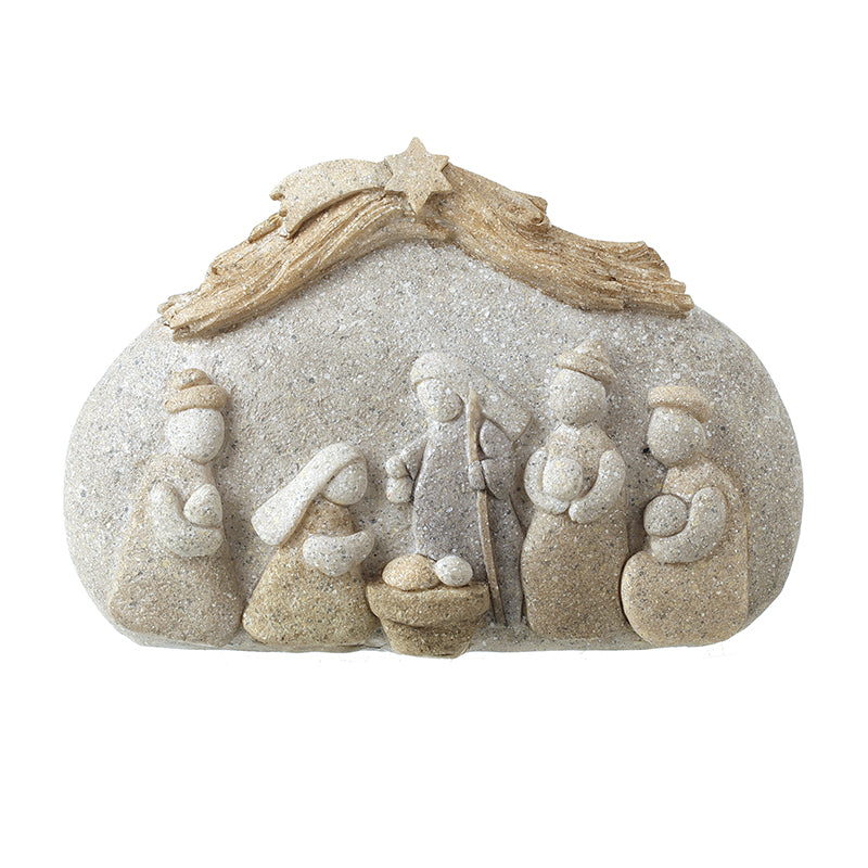 NATIVITY SCENE STONE