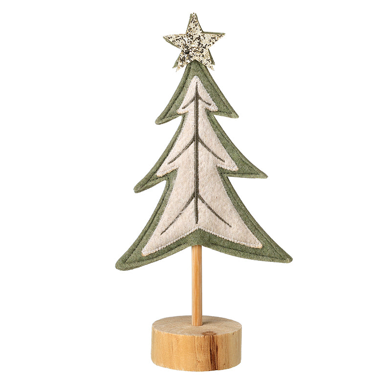 FELT TREE STANDING ORNAMENT