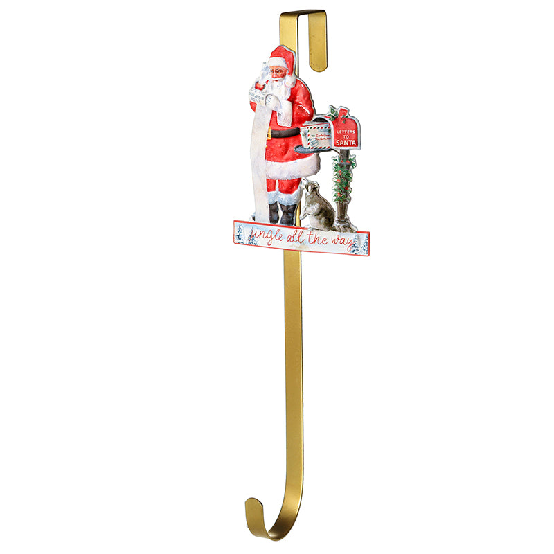 SANTA LONG METAL HOOK
