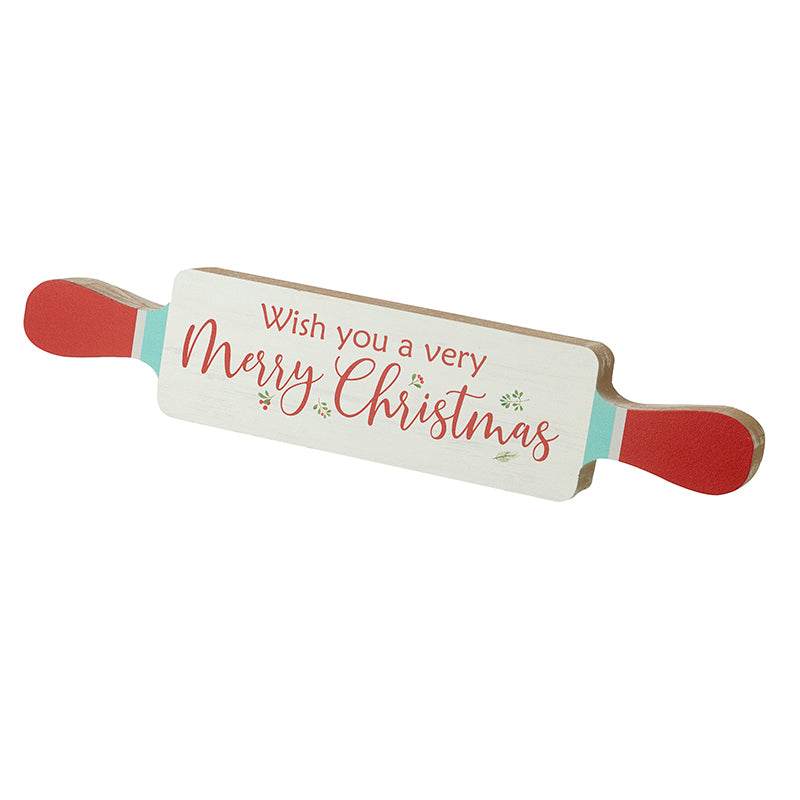 Merry Christmas Wooden Sign
