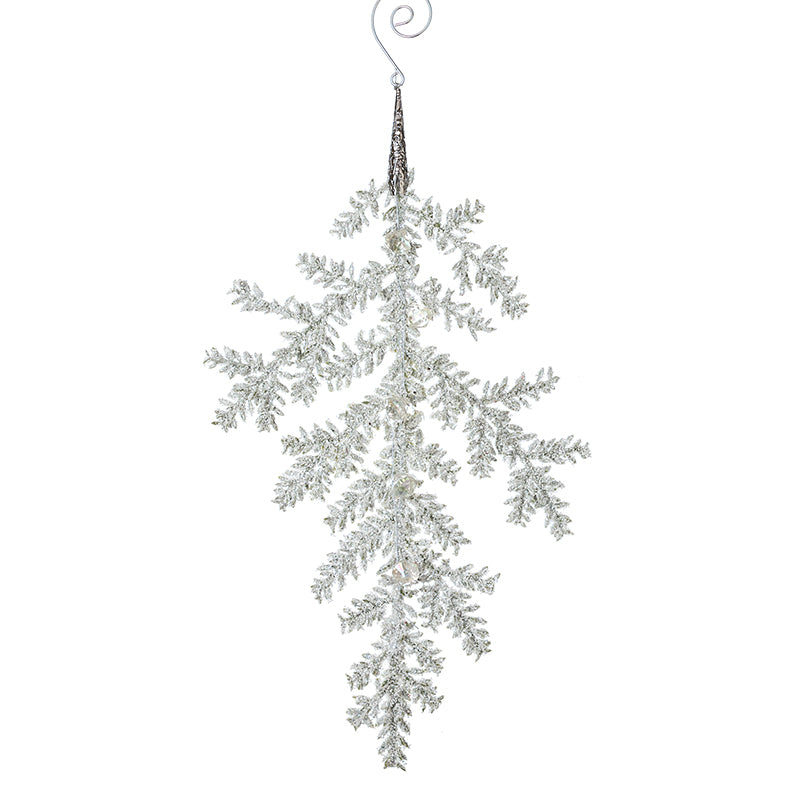 HANGING WHITE GREEN TWIG BRANCH