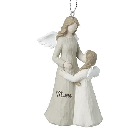 Angel Mum And Daughter Hanger