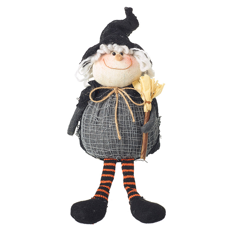 Sitting Witch With Broom