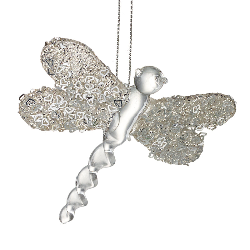 Glass Hanging Dragonfly