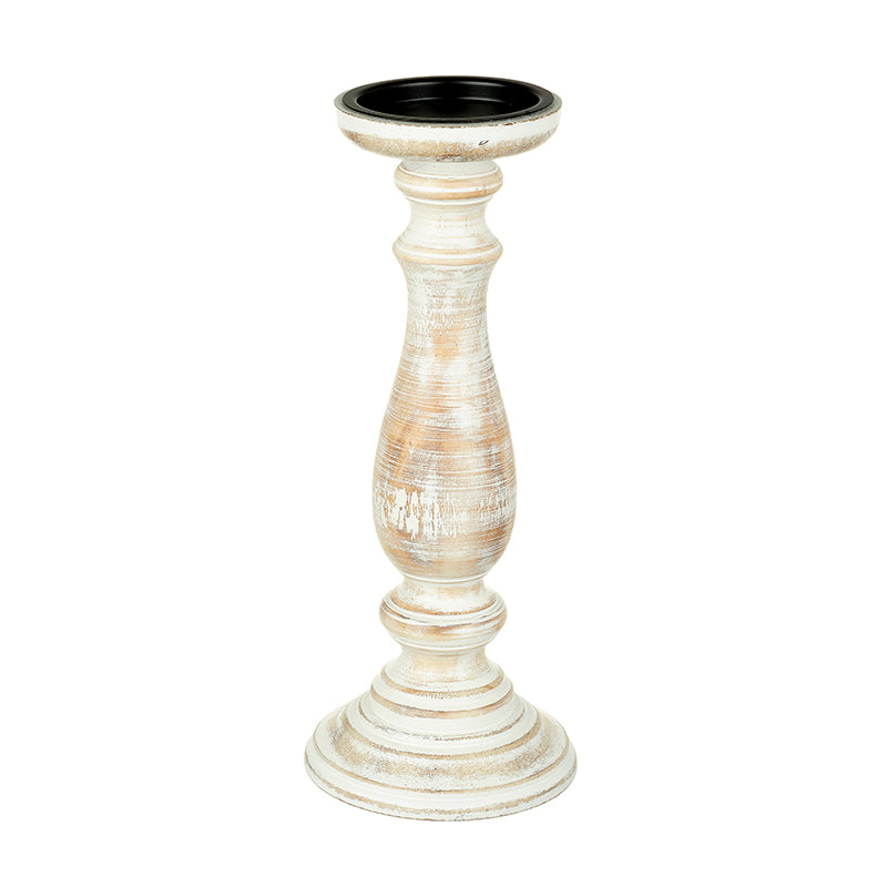 Large Wooden Candle Stick