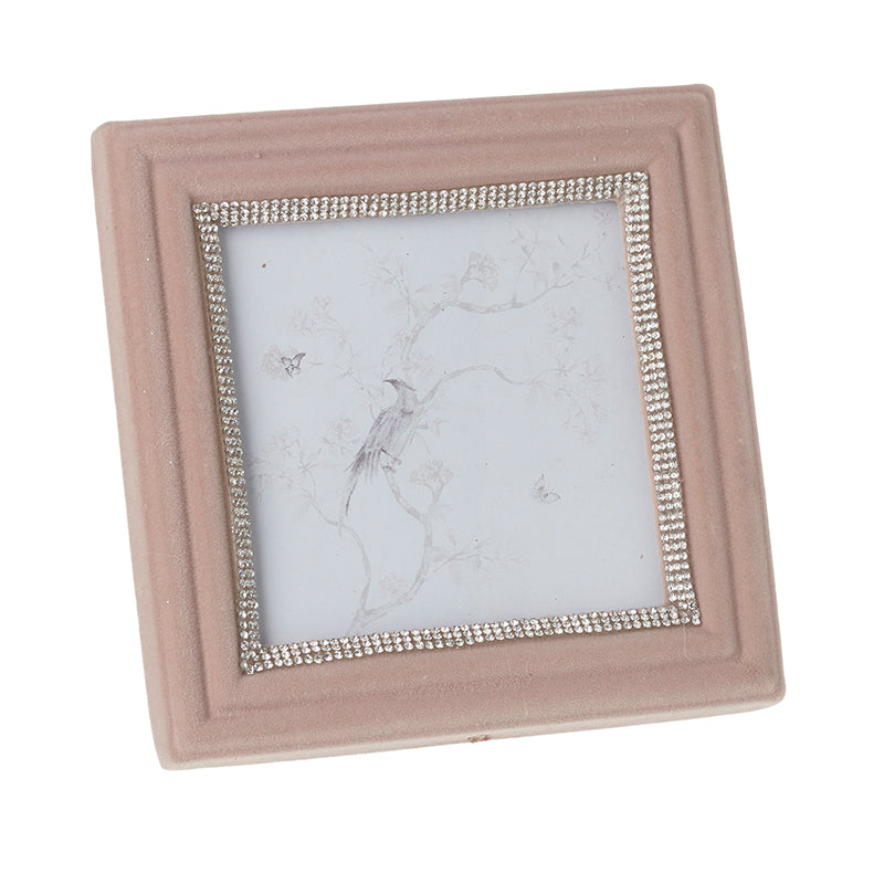 Large Pink Square Photo Frame