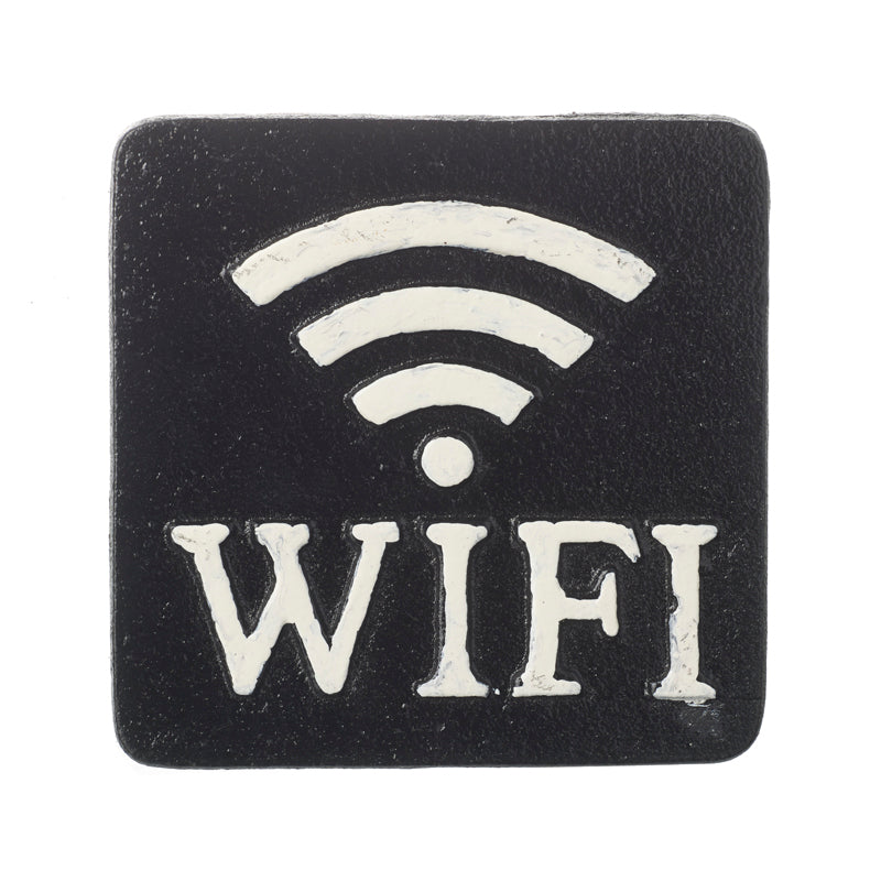 Iron Wifi Plaque Decoration