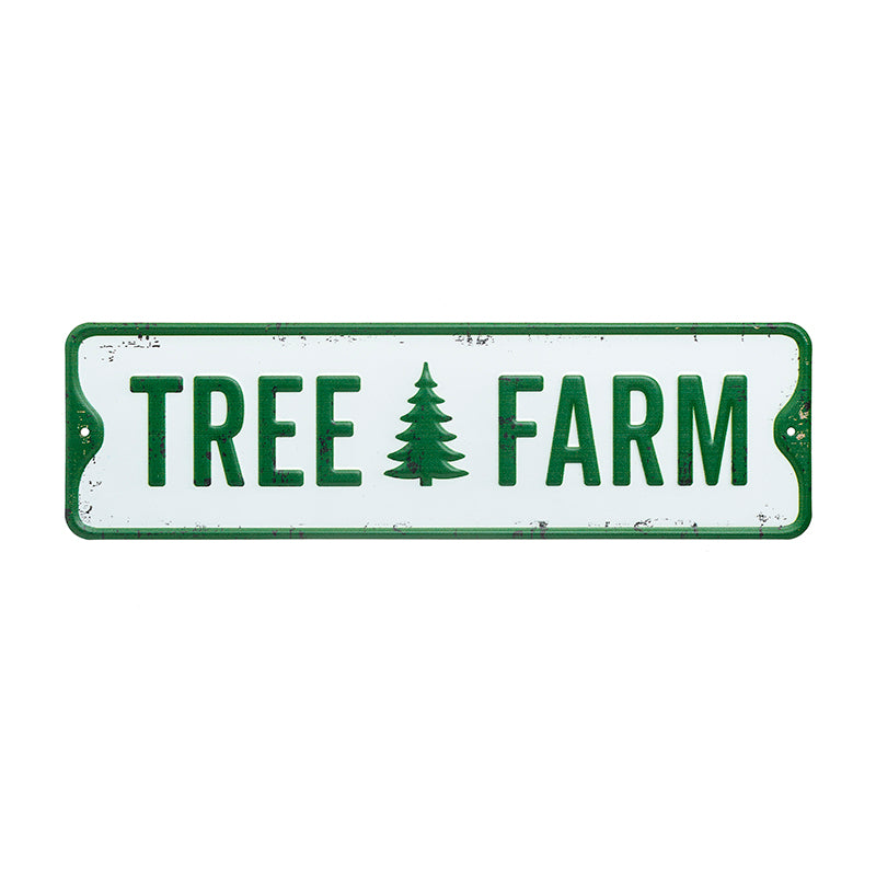 Tree Farm Metal Sign