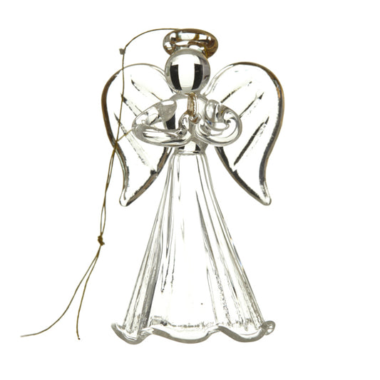 Small Fluted Dress Angel In Prayer