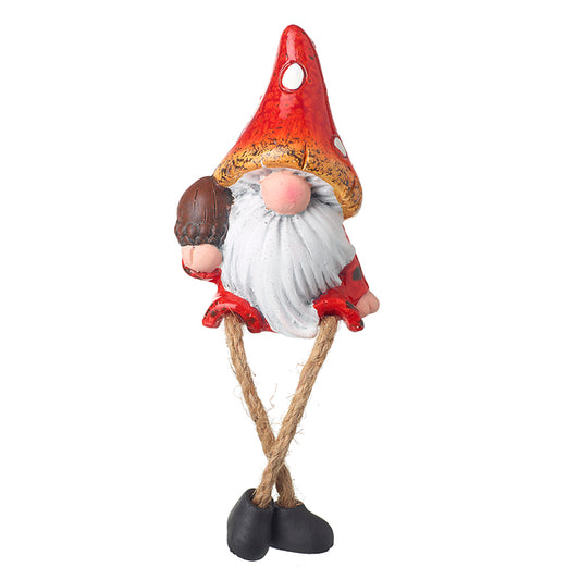 Sitting Toadstool Gnome