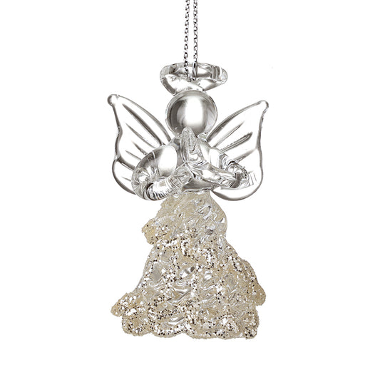 HANGING GLASS ANGEL