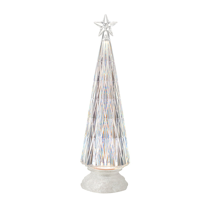 Sml Led Rotating Christmas Tree