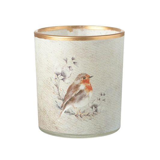 Robin Design Glass T-Light