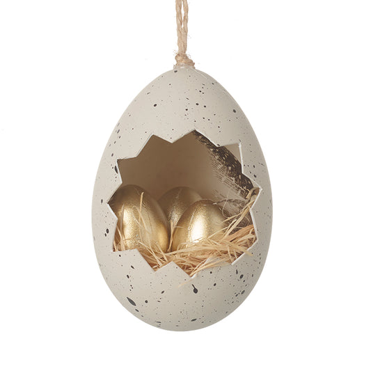 Hanging Cracked Egg