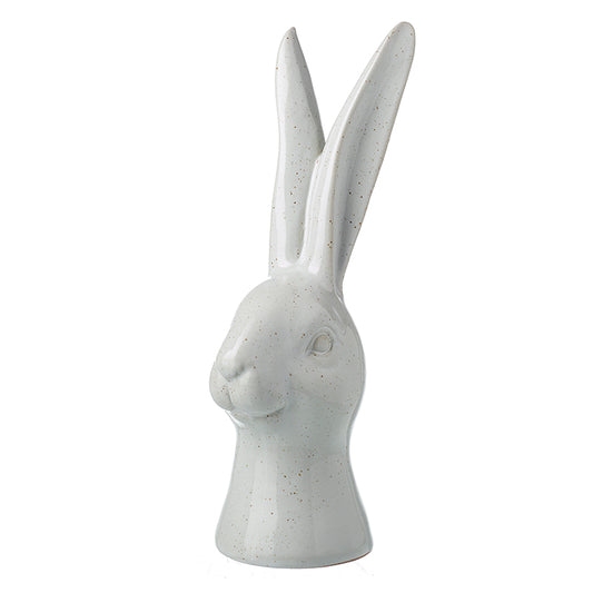 Porcelain Rabbit Head Decoration