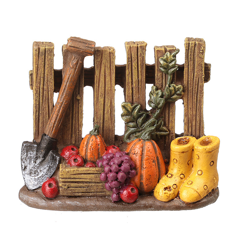 AUTUMN FENCE DECORATION