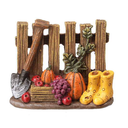 AUTUMN FENCE DECORATION