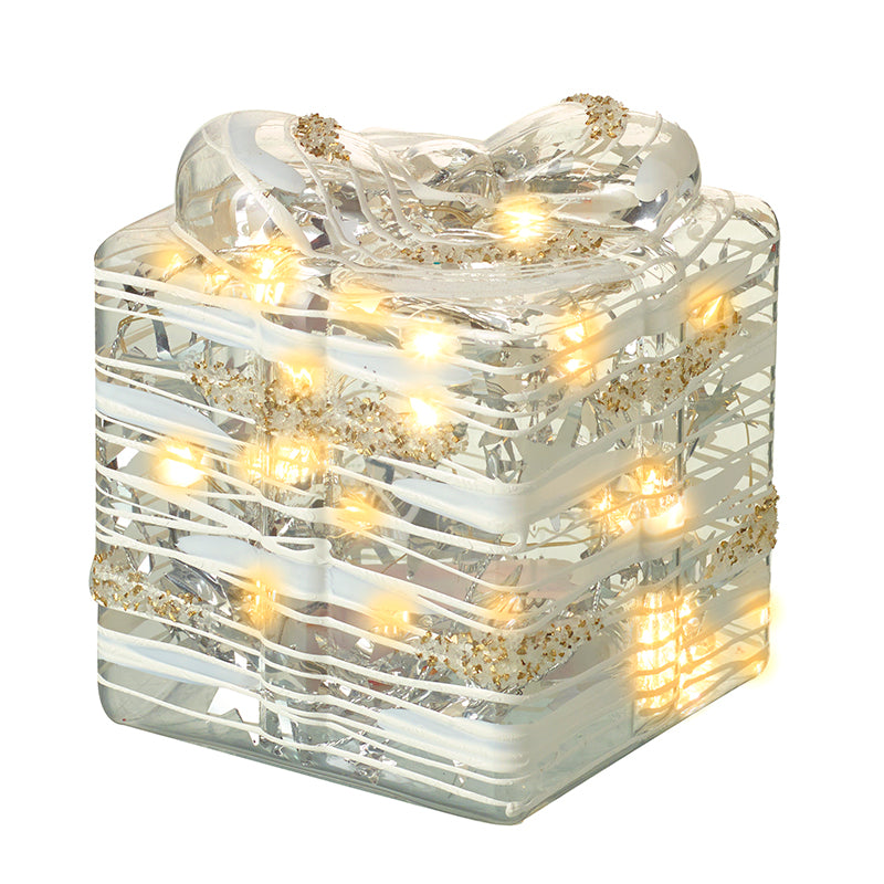 Sm Glass Led Gift Box