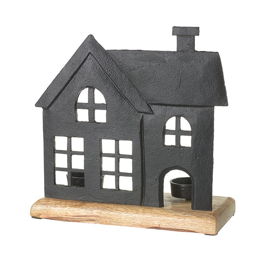 Black House T Light Holder