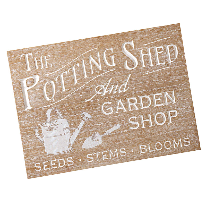 The Potting Shed Sign
