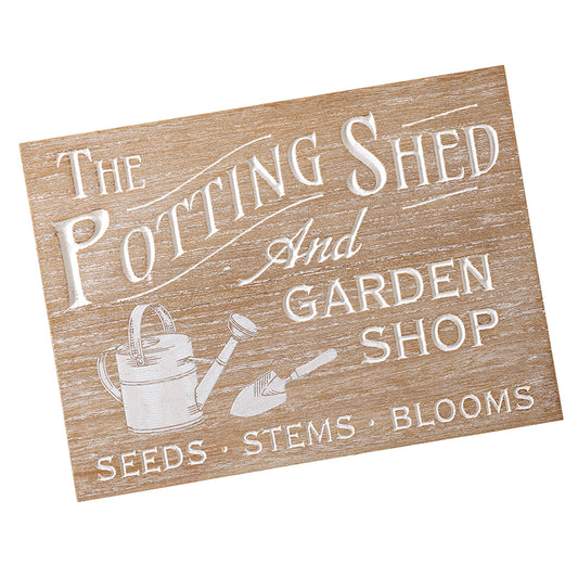 The Potting Shed Sign