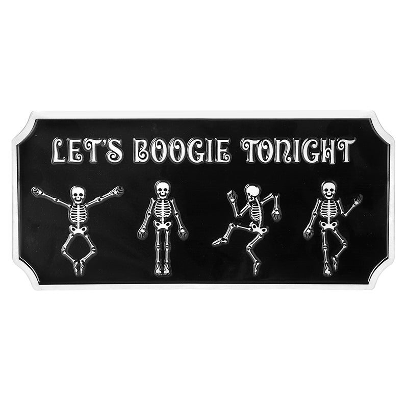 LET'S BOOGIE TONIGHT SIGN