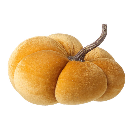 Deep Yellow Velvet Pumpkin