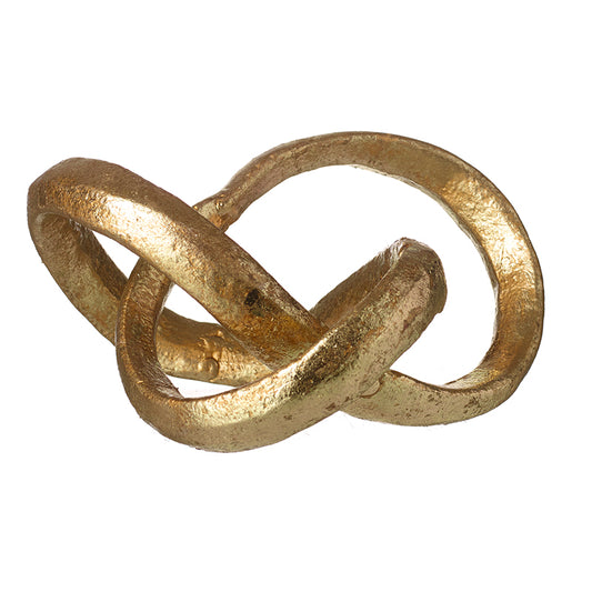 Gold Metal Decorative Knot