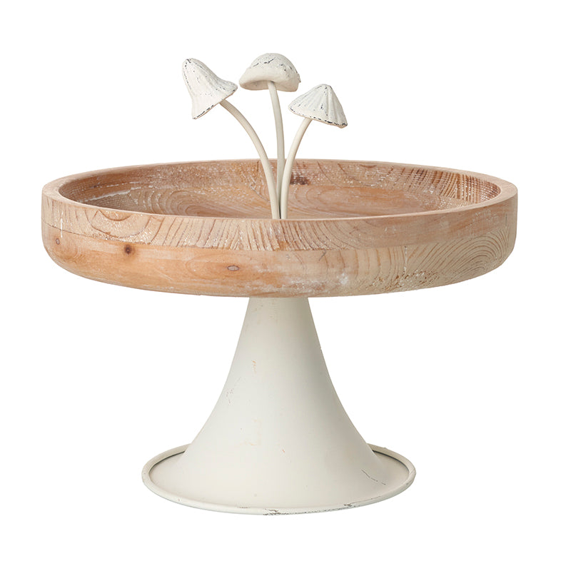 Toadstool Metal/Wood  Stand