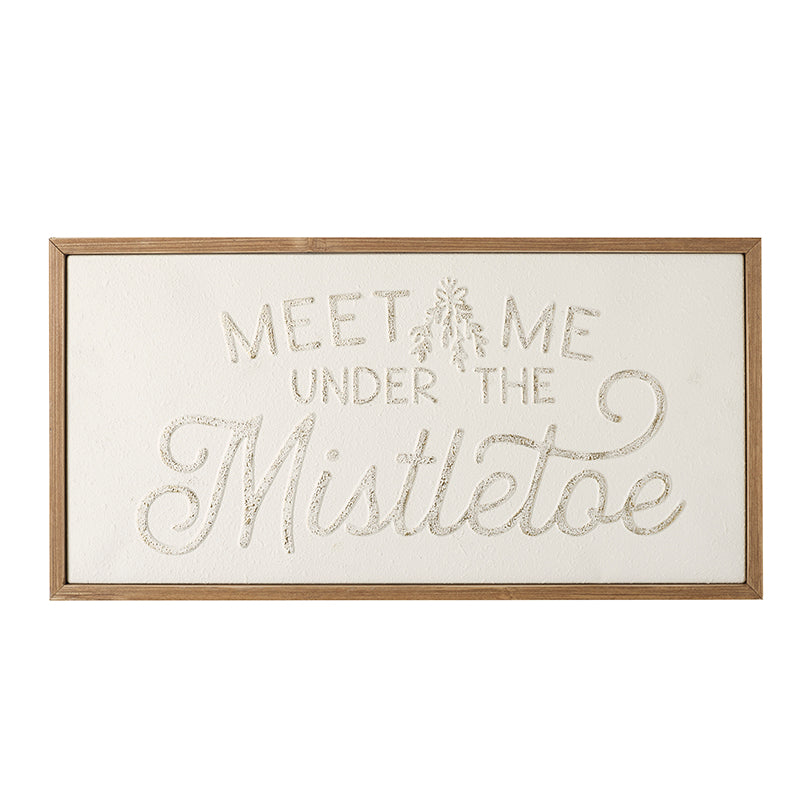 Meet Me Under The Mistletoe Sign
