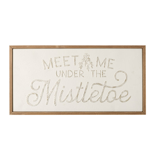 Meet Me Under The Mistletoe Sign
