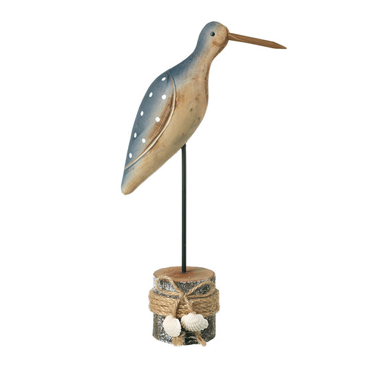 Large Wooden Seaside Bird