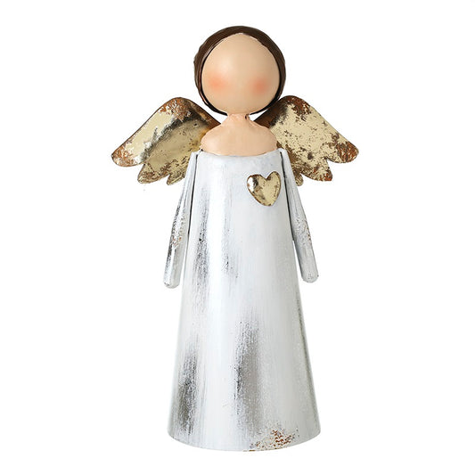 METAL ANGEL GOLD HEART DRESS