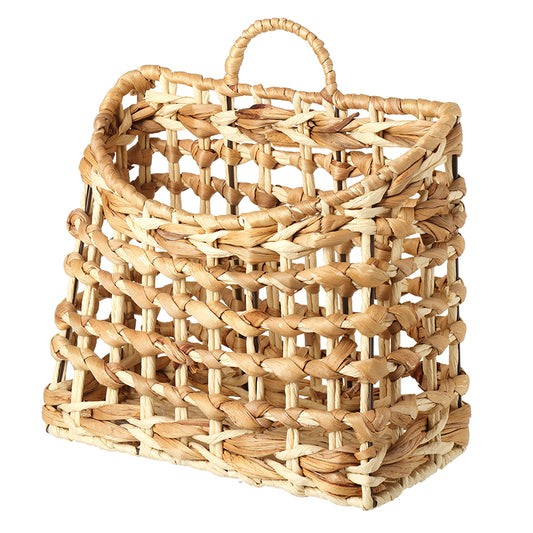 Large Straw Basket With Handle