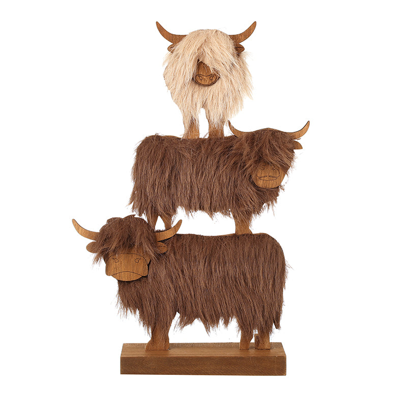 Three Highland Cows