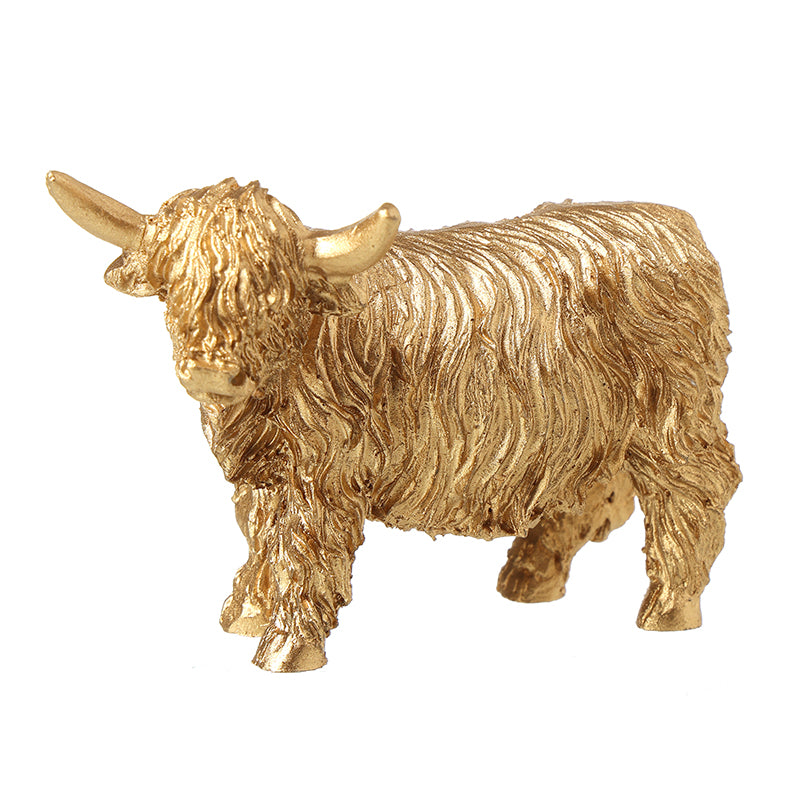 Resin Highland Cow